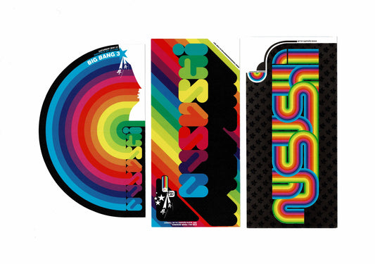 NY Sushi - Rainbow! - Set of 3 Flyers