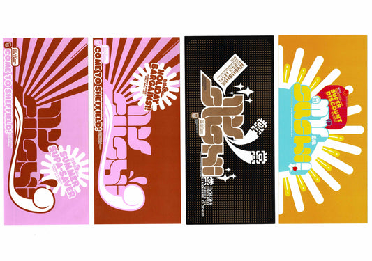 NY Sushi - Multi One - Set of 4 Flyers