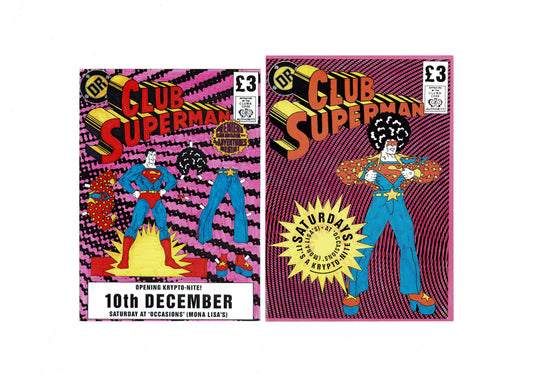 Old Skool - Club Superman - Flyers