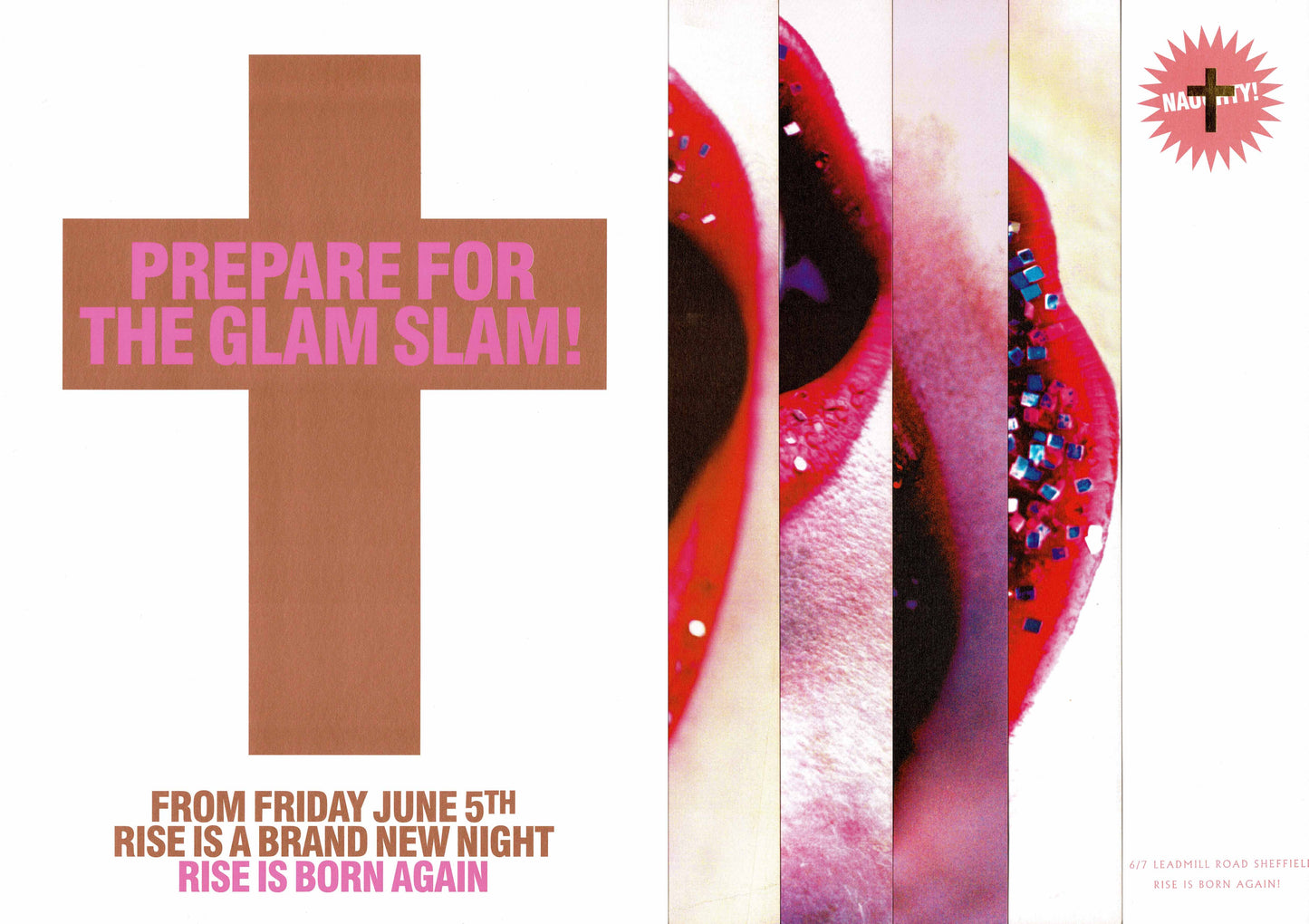 Rise - Prepare for the Glam Slam! - Flyers