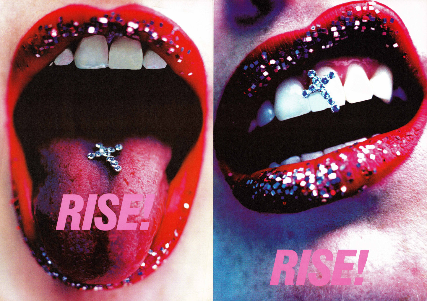 Rise - Baptism of Glitter! - Flyers