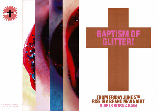 Rise - Baptism of Glitter! - Flyers