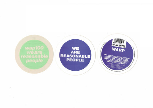 Warp - Set of 3 Stickers